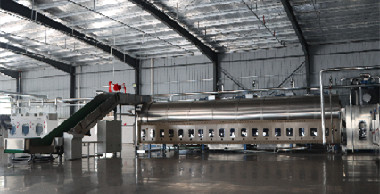 洗滌廠日洗滌量低于4000套，不建議使用洗滌龍