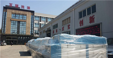 百強洗滌設備-洗脫機，烘干機，燙平機發貨四川