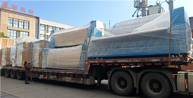 雙11過后第一天百強洗滌設(shè)備發(fā)貨現(xiàn)場熱鬧非凡