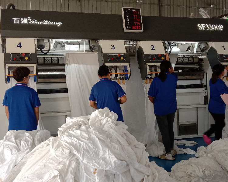 潔凈布草新體驗，洗滌設備選百強